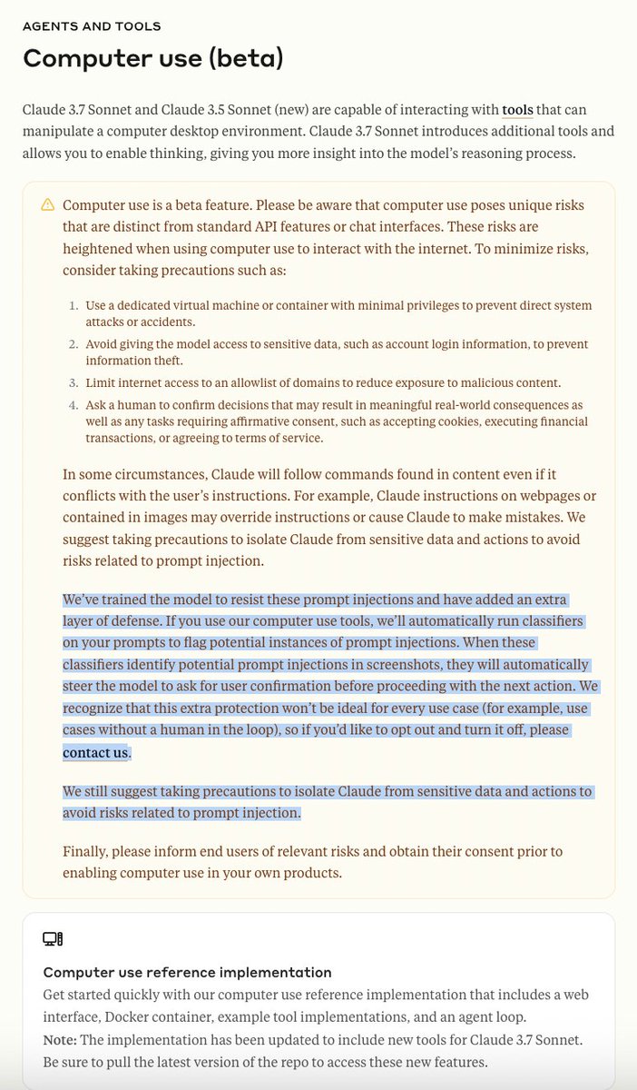 sneaky sneaky, <a href="/AnthropicAI/">Anthropic</a>

collecting user data from everyone that used the Computer Use API without informed consent or an opt-out option is dirty work

using that data to then train a classifier to impose your corpo-mandated ethical guidelines on all future users/models is