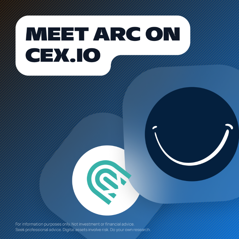 cex_io's tweet photo. 💥 We just grew bigger! Say hello to $ARC. @arcdotfun

👀 Let's see if ARC can handle your trading skills! 

⭐ Buy ARC instantly — https://t.co/mXj9ugGrxb ⬅️
⭐ Trade ARC for USDT — https://t.co/ypXeUY4KxR ⬅️