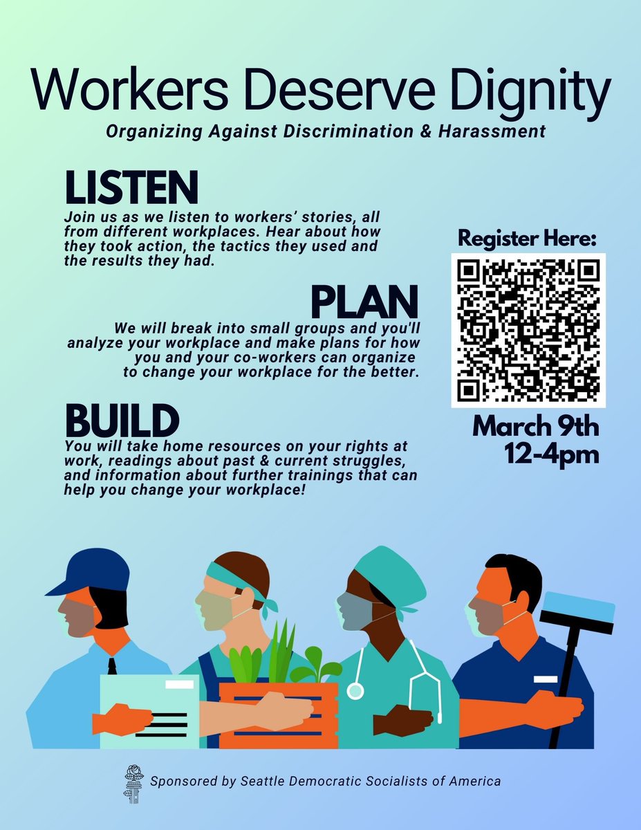 Learn from those who've fought back against discrimination in the workplace, and plan how to take action! 

actionnetwork.org/events/workers…