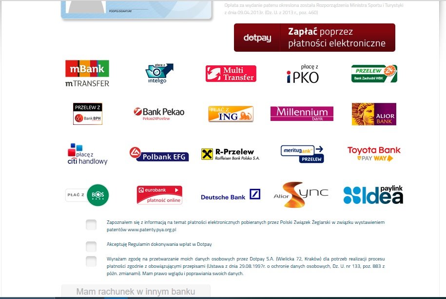 _JSadowski_'s tweet image. Na stronie @Polsailing prawdziwy skansen polskiej bankowości. Nieistniejące od lat Polbank, BZ WBK, Eurobank, Deutsche Bank, Raiffeisen Bank Polska, Alior Sync.  

Nie wspominając o konieczność wysyłania pocztą papierowego  formularza, żeby wyrobić duplikat patentu.