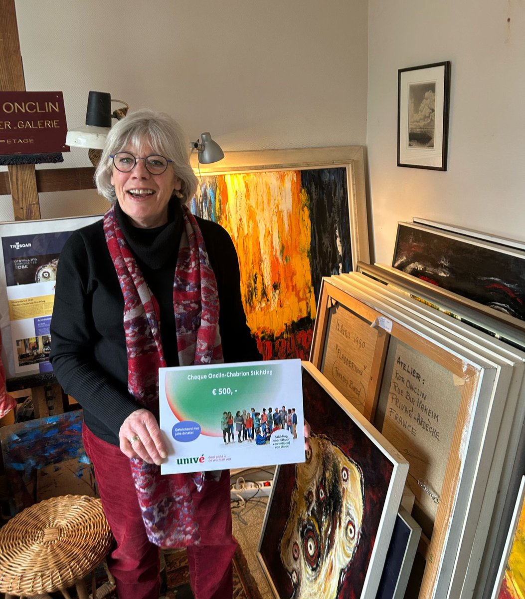 We zijn erg blij met de schenking van 500 euro van de Stichting Voor Elkaar, opgericht door Univé Verzekeringen.
<a href="/unive/">Univé</a> <a href="/voorelkaar_nl/">VoorElkaar.nl</a>