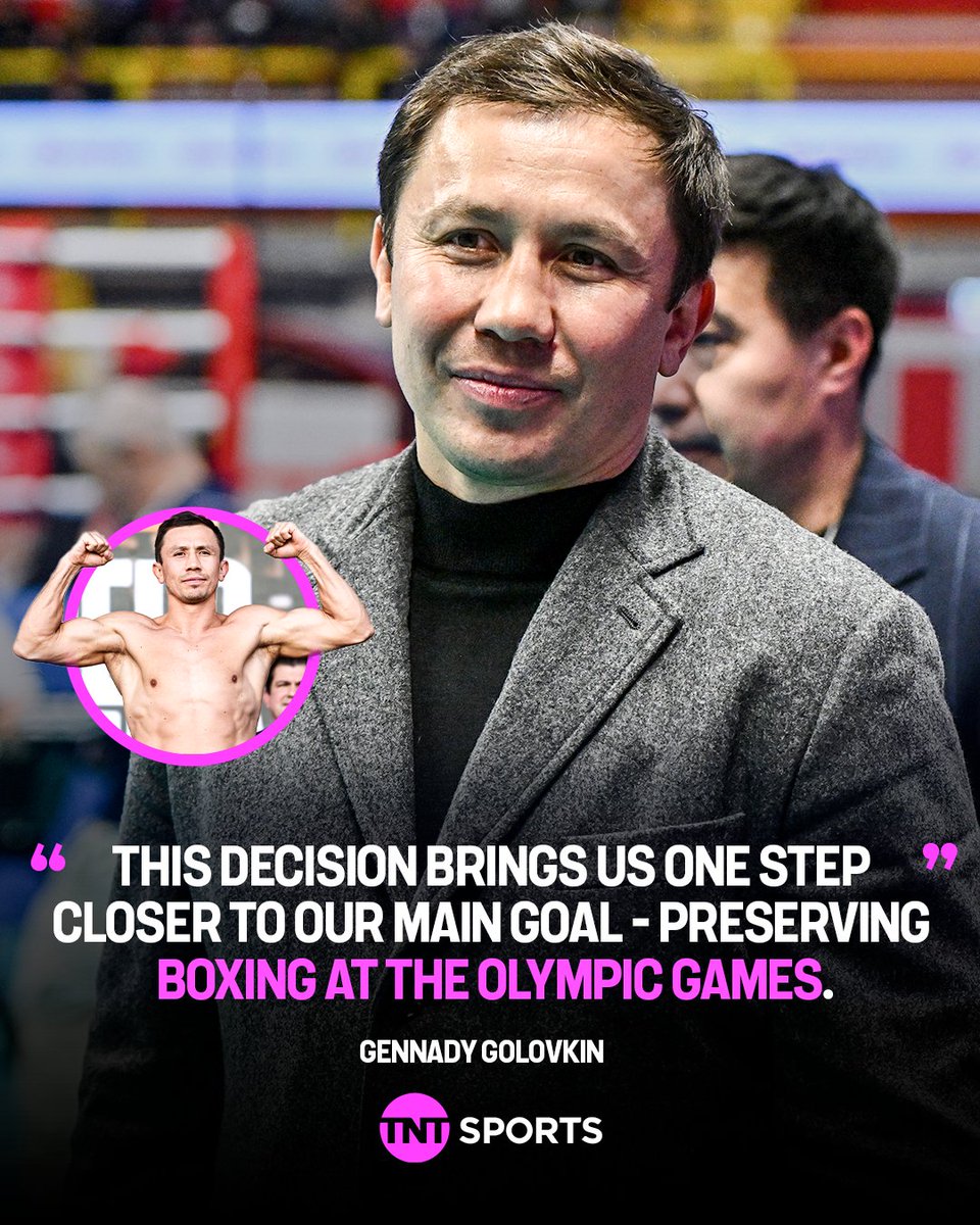 boxingontnt's tweet photo. The International Olympic Committee has ‘provisionally recognized’ World Boxing as the governing body to oversee boxing competition at the 2028 Olympic games in Los Angeles, per The Ring🥊✅

Gennady Golovkin, the chairman of the World Boxing Olympic Commission has stated this decision brings them closer to their goal of “preserving boxing at the Olympic Games.” 👏