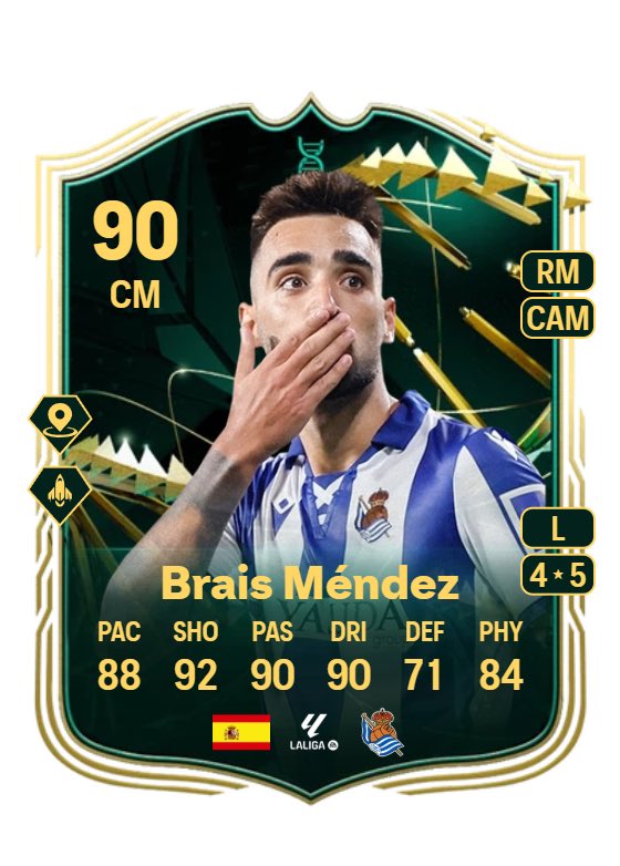 1.Put him in the (Cup Shooting Boost) Evo finish and claim .
2. Put him in the (Cup Passing Boost) Evo finish and claim .
3.put him in the (League Dribbling Boost) Evo finish and claim .
4.put him in the (central to Sensational) to have him 4*5 the final stats in the last pic