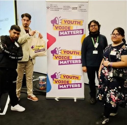 It was great to be part of the National Youth Voice matters Conference. They participated in various activities.