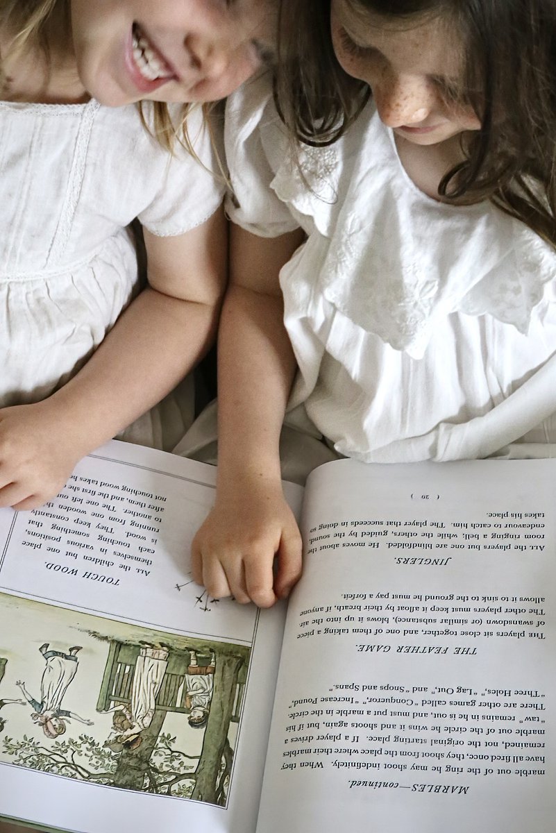 corjesupress's tweet image. In an era of screens and digital distractions, Kate Greenaway’s Book of Games revives the lost world of real childhood play—outdoor games, physical activity, and face-to-face interaction. A beautifully restored classic, now available from Cor Jesu Press.
corjesupress.com/products/the-b…