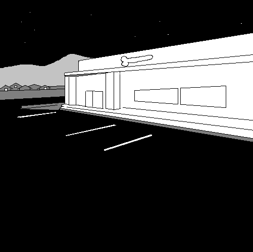 Grocery Store at night