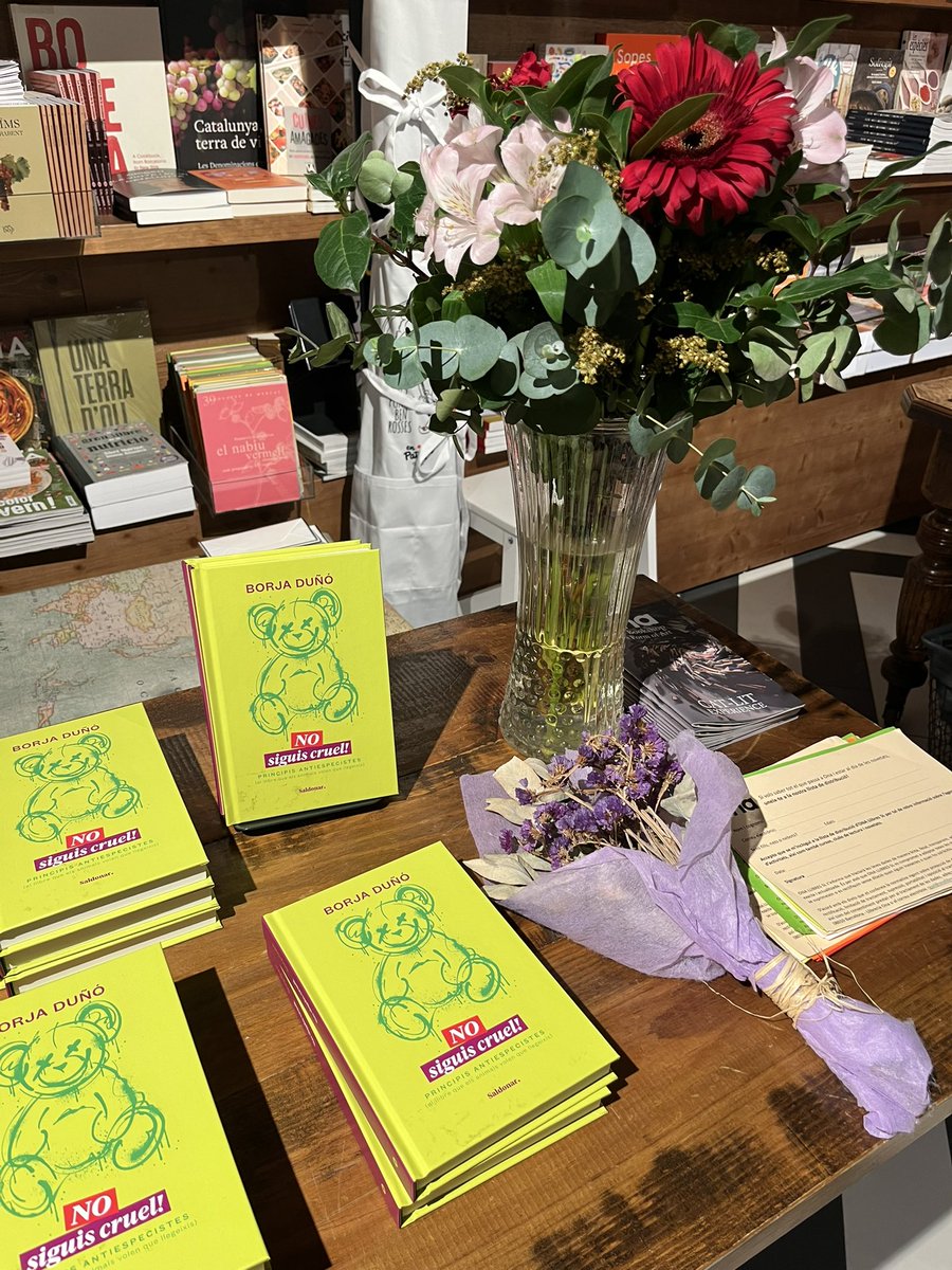 NO SIGUIS CRUEL! a @onallibres
Amb <a href="/borjada/">Borja Duñó</a> Mariona Sanfeliu i Anna Garcia
Cal que l’antiespecisme entri a formar part del debat cultural!