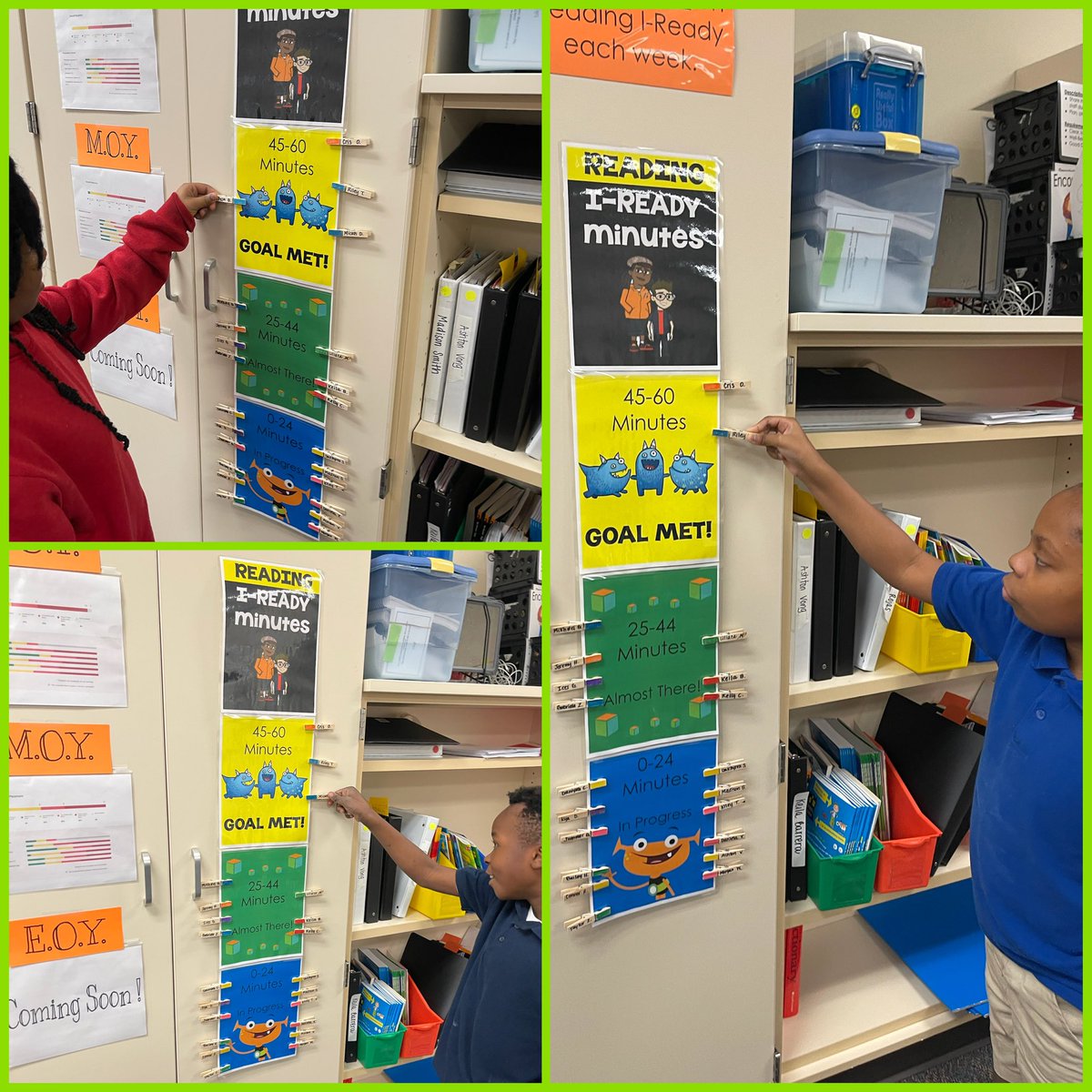 Dyana Figueroa, M. Ed (@msfigueroa10) on Twitter photo Congratulations to some of my students for already meeting their I-ready Reading minutes goal for the week & the week is not over yet 👏🏽🎉🥳 …Let’s see who else will meet their goal this week!
Will it be you? 👀🫵🏽
#ALXLearns #Goals <a href="/Alexander_AISD/">Alexander Elementary</a> <a href="/AISD_SpecialSer/">Alief ISD Special Services</a> Congratulations to some of my students for already meeting their I-ready Reading minutes goal for the week & the week is not over yet 👏🏽🎉🥳 …Let’s see who else will meet their goal this week!
Will it be you? 👀🫵🏽
#ALXLearns #Goals <a href="/Alexander_AISD/">Alexander Elementary</a> <a href="/AISD_SpecialSer/">Alief ISD Special Services</a>