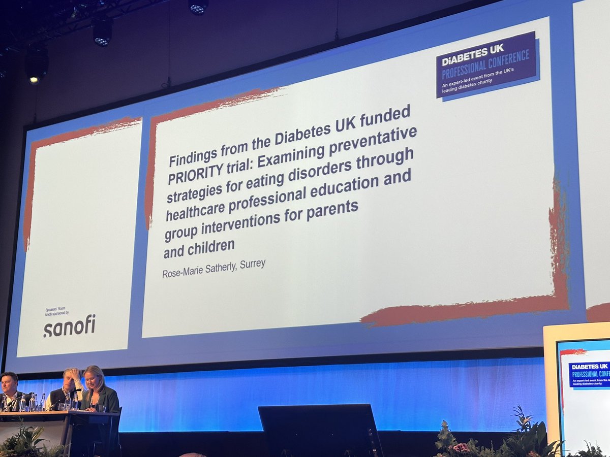 docmaltese's tweet photo. An important session at #DUKPC25 on eating disorders in type 1 diabetes. Beautifully chaired by @SarahAlicea8, with an excellent talk from @StadlerMarietta presenting data from the STEADY trial. https://t.co/NJidtii334