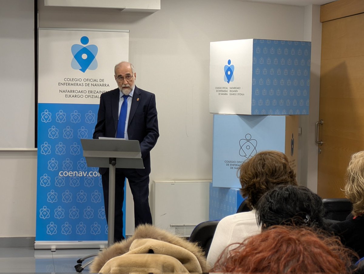 Enfermeras navarras (@coenav) on Twitter photo Agradecemos a Fernando Domínguez, consejero de <a href="/salud_na/">Salud - Osasuna</a>, su apoyo en la presentación de la Estrategia de Investigación de #COENAV. Agradecemos a Fernando Domínguez, consejero de <a href="/salud_na/">Salud - Osasuna</a>, su apoyo en la presentación de la Estrategia de Investigación de #COENAV.