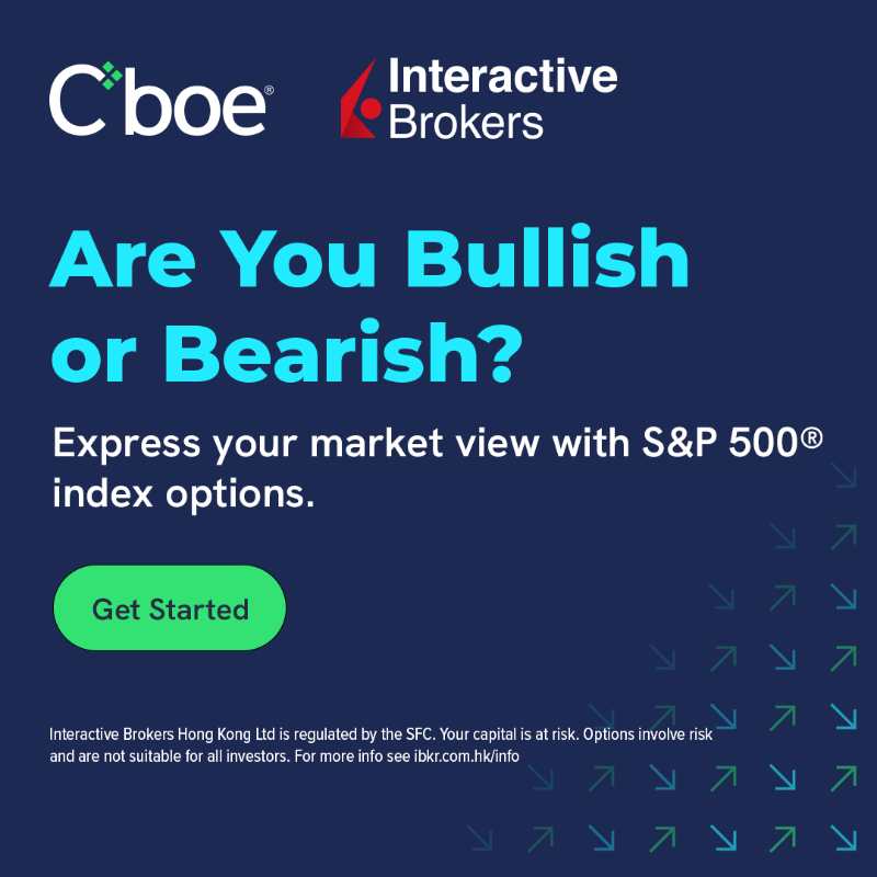 IBKR's tweet photo. Bullish or Bearish? Trade your market outlook with S&amp;P 500 options. Start trading now!