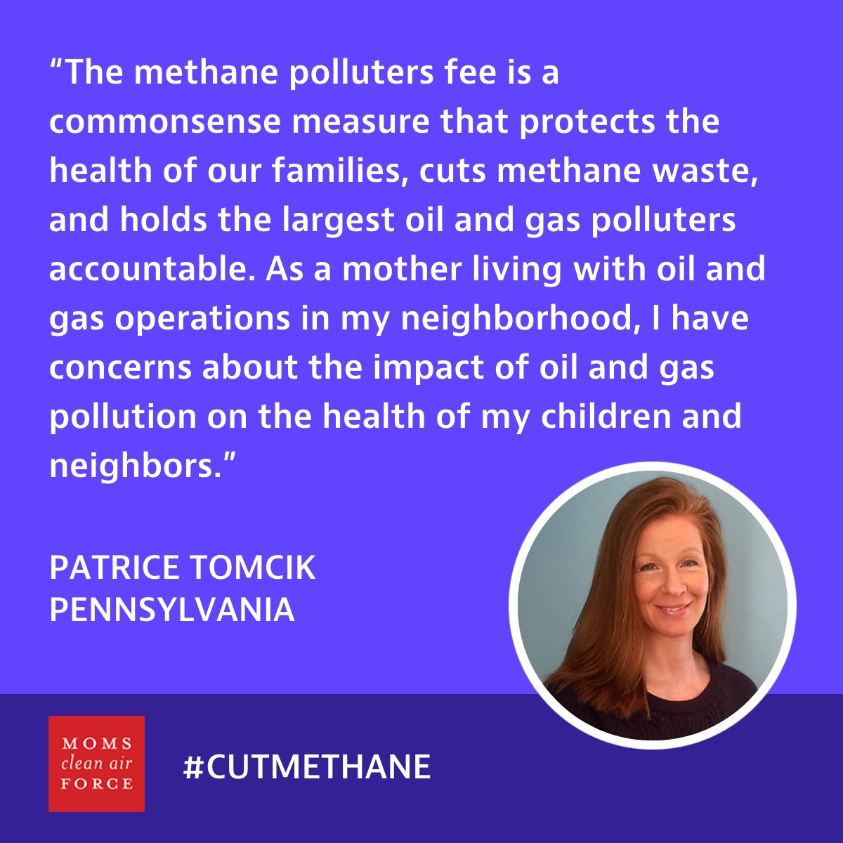 The House &amp; Senate voted to overturn the methane polluters fee. Hardworking parents demand more from our leaders in Congress, who continue to undermine basic protections by voting against this fee, which protects the health of families living near oil &amp; gas operations &amp; prevents