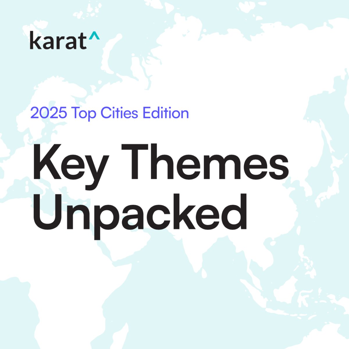 karat's tweet photo. ICYMI: Our 2025 Top Cities Report dropped last week!
#EngineeringLeaders, if you haven't downloaded the report yet, swipe to discover a roundup of key themes. ⬇️
Where do you think top tech talent is heading?? https://t.co/2WOd5DrJ2l