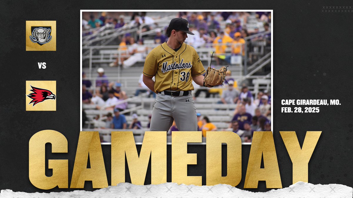 ⚾️ Mastodons at SEMO
🕖 4 PM ET
📍 Cape Girardeau, Mo.
📊 stats.statbroadcast.com/broadcast/?id=…

#FeelTheRumble #HLBASE