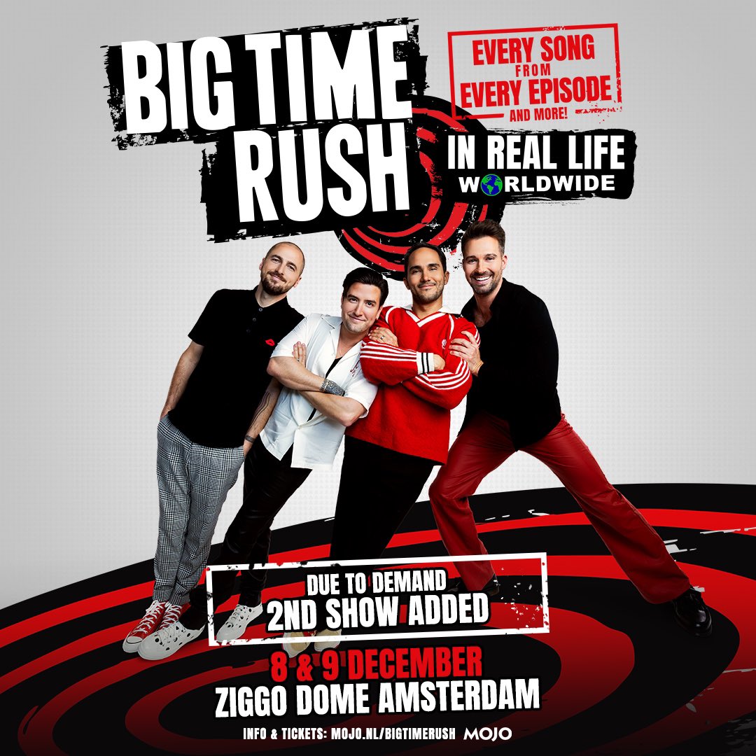 🚨Amsterdam! Due to demand we are adding a second show at the Ziggo Dome on December 9th!

Tickets on sale tomorrow (Friday) at 10am local time

You all are amazing ❤️🎸🤘🏼
