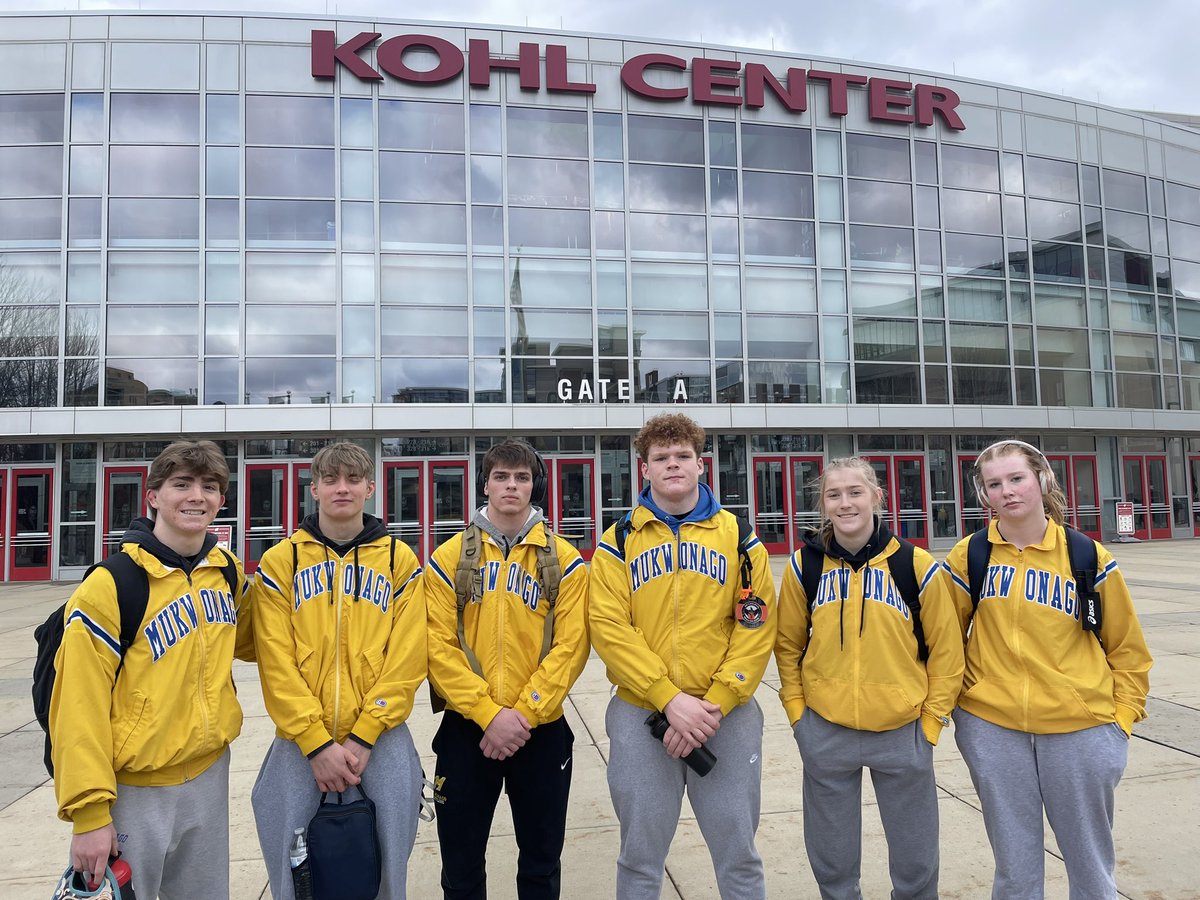 In the GOLD going for GOLD!!!  
Let’s Go Mukwonago!!!
#WinningChampionships
#DevelopingChampions