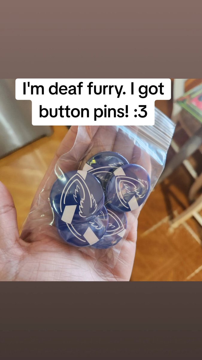 I'm proud of being deaf furry!