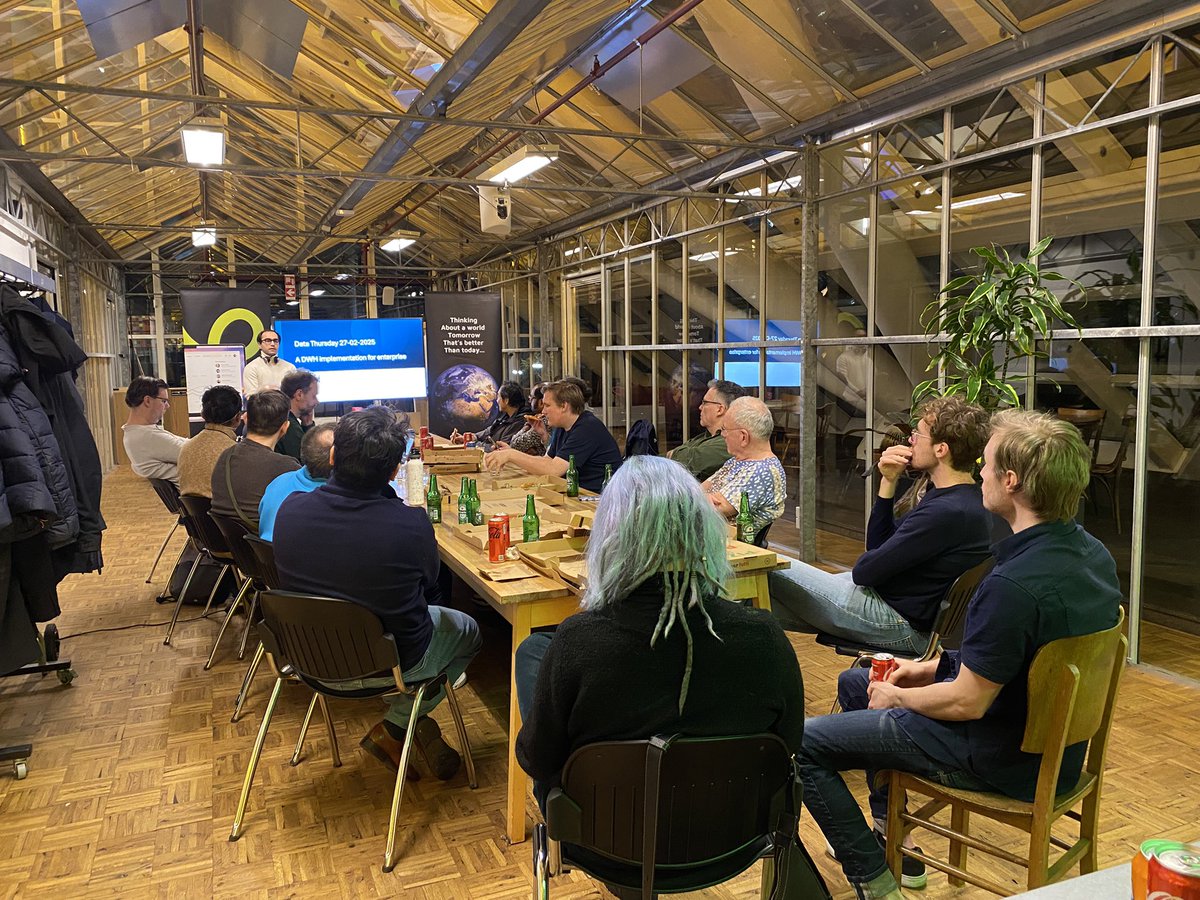 Ritter_Alex's tweet image. 🔥 Live on stage! Michaël Amin is Taming the Data Beast at #DataThursday! 🦾📊

But before the DWH, what really happens? Setting the framework is just as crucial as building the warehouse itself.

💡 Key takeaways coming soon! 🚀

#DWH #BI #ETL #DataEngineering #Analytics