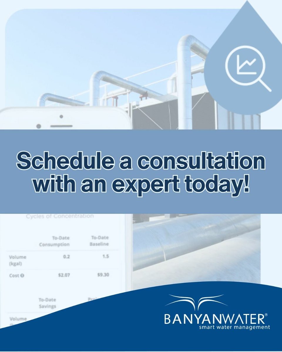 Banyan Water has you covered! Schedule a consultation with an expert today to learn how our tech-driven solutions can save you time, money, and resources.

👉🏻 banyanwater.com/calculate-wate…

#WaterInnovation #B2BSolutions #EfficiencyMatters