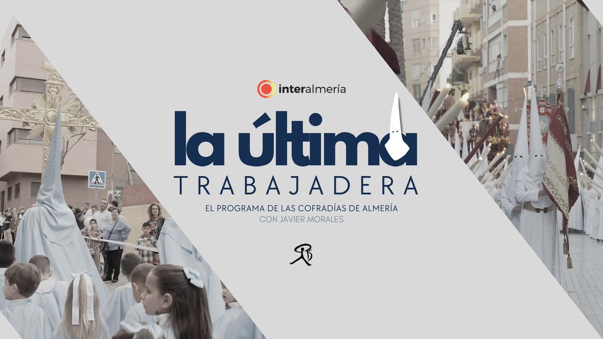Nuevo jueves, ¡nuevo programa de #LaÚltimaTrabajadera!  

Hoy a través de un nuevo reportaje y una posterior mesa de análisis, hablaremos en profundidad de otro eslabón fundamental de nuestras hermandades, el patrimonio. 

¿Te lo vas a perder? 👇

📺<a href="/interalmeriatv/">Interalmería TV</a>
⏰ 21:30h