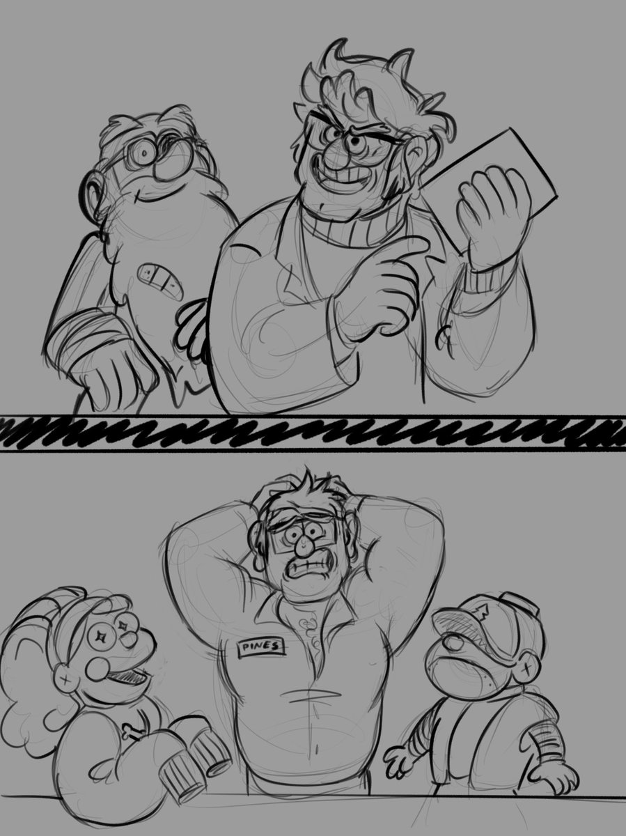 RF_unserious's tweet image. Chat do you see my vision
#gravityfalls #mst3k