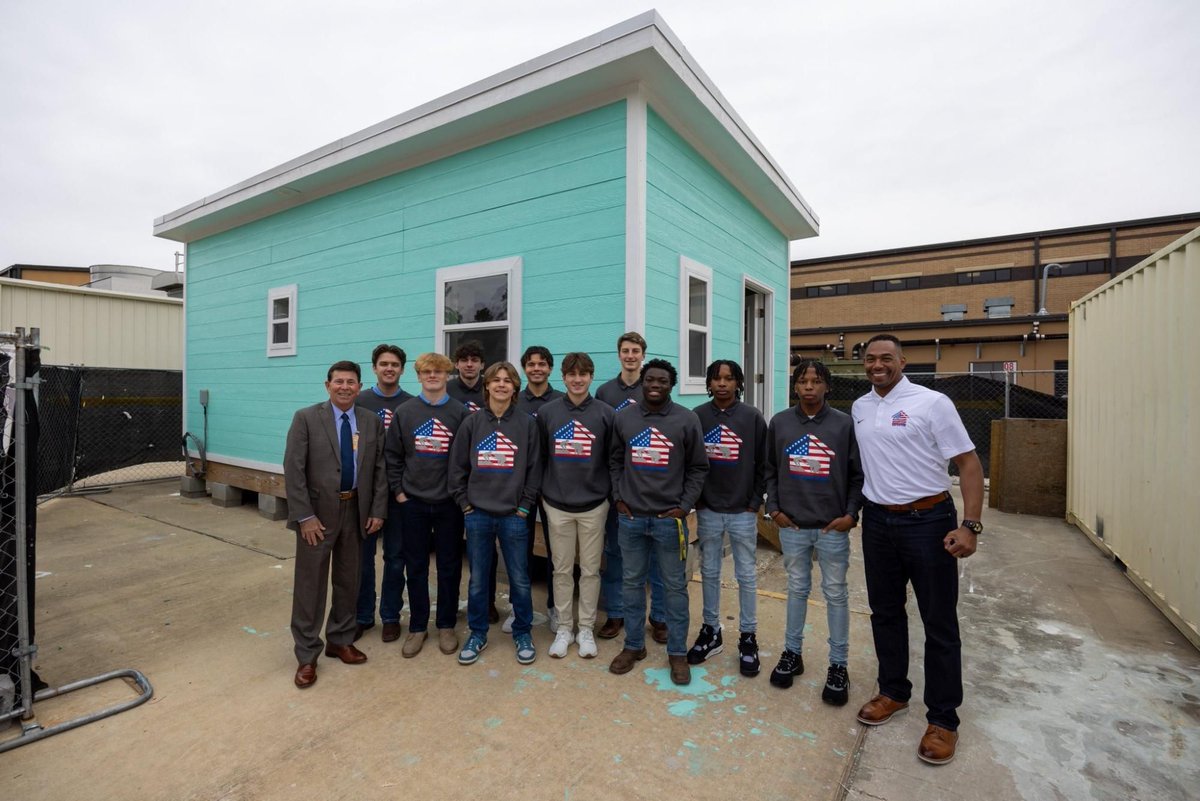 mustangmon's tweet image. Building Homes and Building Hope By: Landon Zamarron
"Building tiny homes for homeless veterans has been a transformative experience that has taught me the value of compassion, teamwork, and perseverance."
buff.ly/41wHnK5