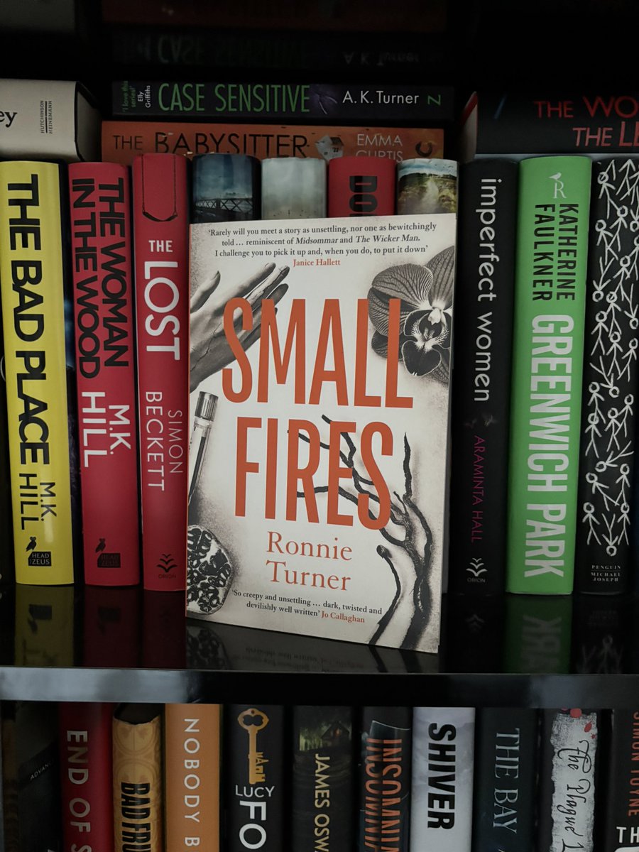 hookedfrompage1's tweet photo. #Giveaway time

I have one copy of the new gothic thriller by Ronnie Turner, Small Fires to #giveaway

To enter:

Follow @collinsjacob115 
RT this Tweet
Tag friends

#Competition ends midnight UK time, Monday, 3rd March 2025. UK entries only. Good luck! #win #prize https://t.co/RtKOOLlM1z