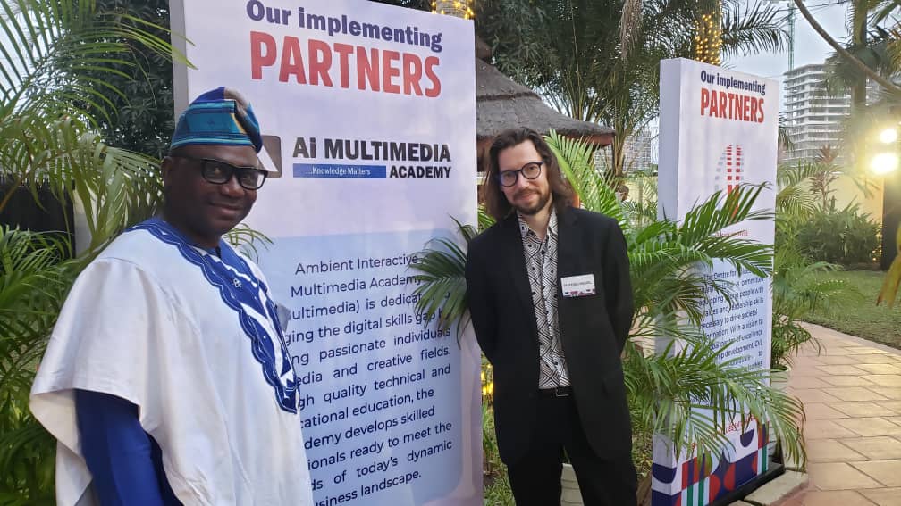 princeakitoye's tweet photo. Yesterday, I was in the podium with the  Executive Governor of Lagos State, His Excellency Babajide Sanwolu at the residence of British High Commissioner during the launch of LSETF × KTI Employability Support Project. As one of the partners implementing the project Ai Multimedia. https://t.co/iWihNyJZuy