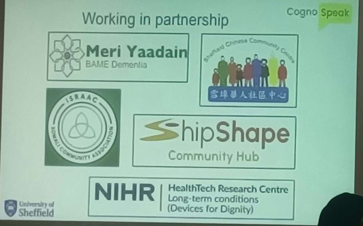 Grace Edwards (@graceed123) on Twitter photo Welcomed to <a href="/IsraacS/">ISRAAC</a> for the <a href="/CognoSpeak/">CognoSpeak</a> film launch created by <a href="/Devices4Dignity/">D4D: The NIHR HRC in long term conditions</a> with their community partners, engaging local communities in research to ensure access & treatments that work for everyone
<a href="/shipshapewell/">ShipShape Community Hub</a> <a href="/MeriYaadainCiC/">MeriYaadainCiC</a> <a href="/SheffieldBRC/">NIHR Sheffield Biomedical Research Centre</a> <a href="/sheffielduni/">The University of Sheffield</a> #PPIE #engagement Welcomed to <a href="/IsraacS/">ISRAAC</a> for the <a href="/CognoSpeak/">CognoSpeak</a> film launch created by <a href="/Devices4Dignity/">D4D: The NIHR HRC in long term conditions</a> with their community partners, engaging local communities in research to ensure access & treatments that work for everyone
<a href="/shipshapewell/">ShipShape Community Hub</a> <a href="/MeriYaadainCiC/">MeriYaadainCiC</a> <a href="/SheffieldBRC/">NIHR Sheffield Biomedical Research Centre</a> <a href="/sheffielduni/">The University of Sheffield</a> #PPIE #engagement