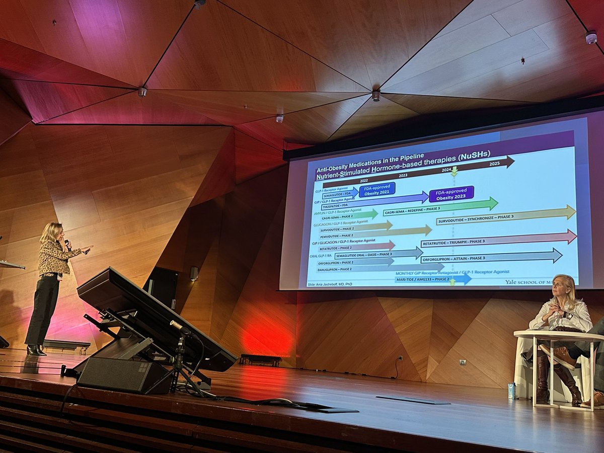 Vienen muchos fármacos nuevos en  #obesidad  para beneficio de los pacientes Dra González Albarran en <a href="/AMAREVA_Madrid/">AMAREVA Riesgo Vascular</a>