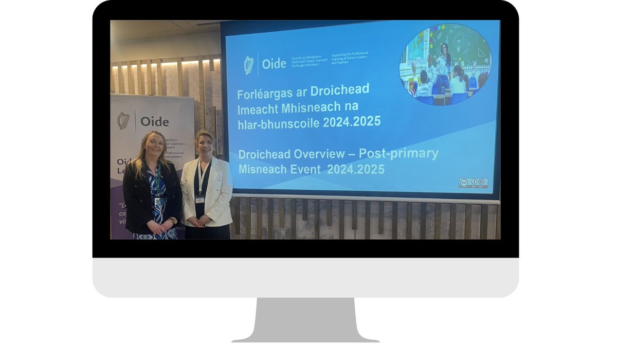 Oide Leadership (@oide_leadership) on Twitter photo Huge thanks to Dearbhla, Stacey and Jackie for their insightful delivery on teacher induction today in Misneach. Your guidance provided invaluable support, clarity, and a comprehensive overview of the Droichead process
<a href="/NAPD_IE/">NAPD</a>
<a href="/CeistTrust/">CEIST</a>
<a href="/lecheiletrust1/">Le Chéile Schools Trust</a>
<a href="/Oide_Droichead/">Oide Droichead Induction</a> Huge thanks to Dearbhla, Stacey and Jackie for their insightful delivery on teacher induction today in Misneach. Your guidance provided invaluable support, clarity, and a comprehensive overview of the Droichead process
<a href="/NAPD_IE/">NAPD</a>
<a href="/CeistTrust/">CEIST</a>
<a href="/lecheiletrust1/">Le Chéile Schools Trust</a>
<a href="/Oide_Droichead/">Oide Droichead Induction</a>