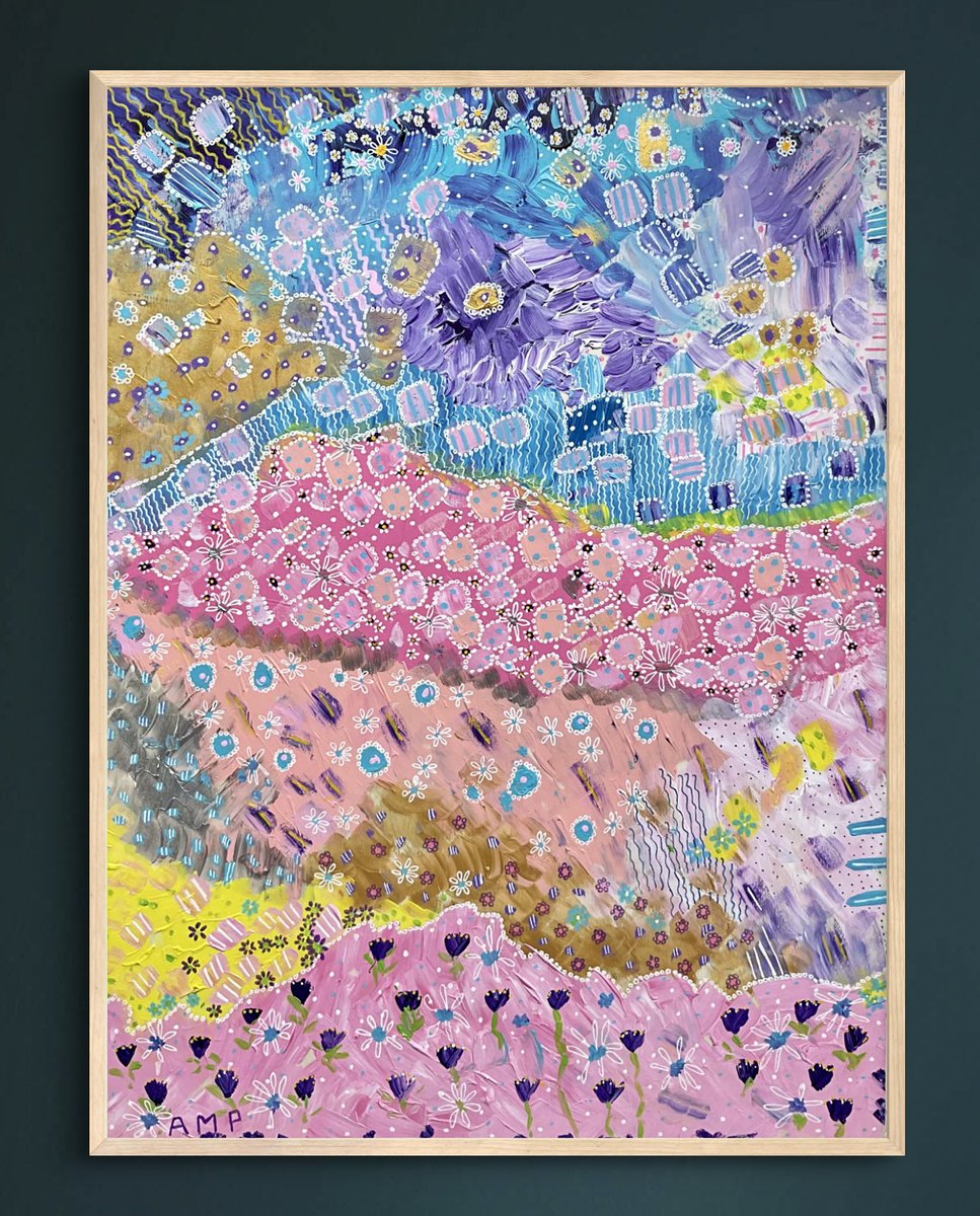 annampettersson's tweet image. ”Flowery abstract” on wooden board 
Available 

annampettersson.etsy.com/listing/186556…

#abstractart #art #patternart #autism