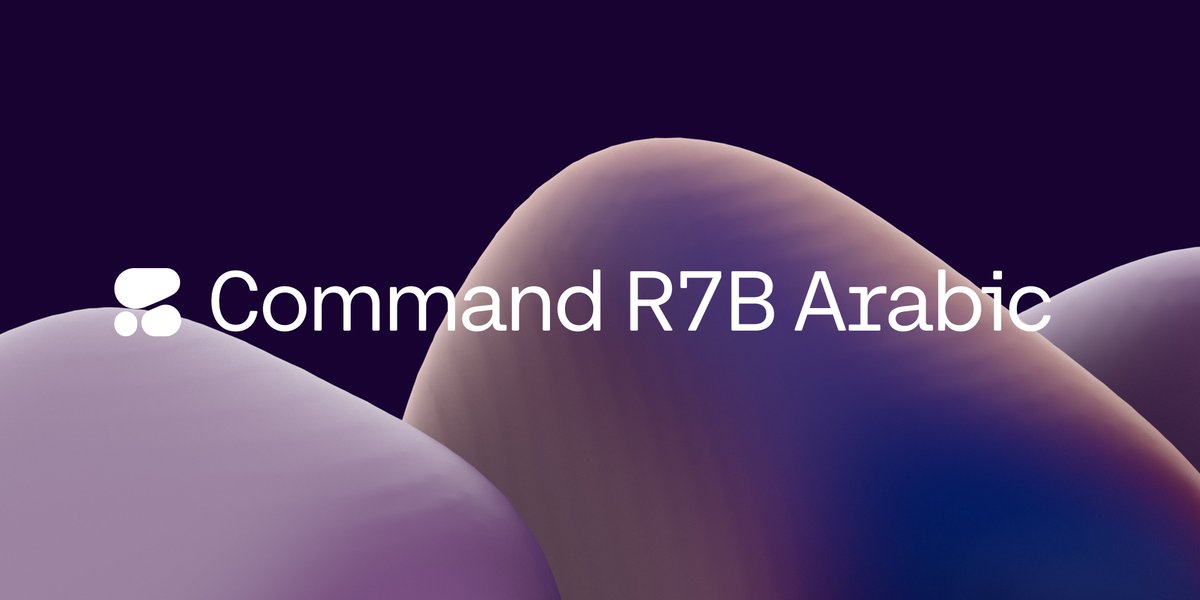 We’re excited to release Command R7B Arabic – a compact open-weights AI model optimized to deliver state-of-the-art Arabic language capabilities to enterprises in the MENA region.