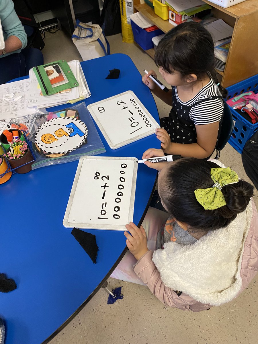 SPS kindergartners are applying their number skills. They are discovering how numbers help them count everything they see. <a href="/SmyrnaPrimary/">Smyrna Primary</a> #HuskyExcellence