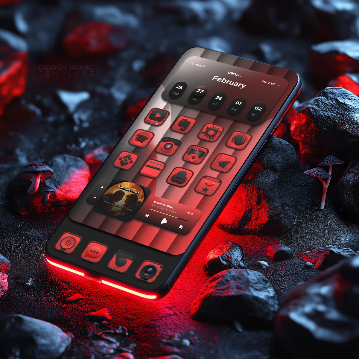 _Caorthannach_'s tweet photo. Samsung S24 Ultra
#deadred #icons by @A7laFe
#AE by @FAlhmma
Mintie #kwgt by @21MaRcO12
#wallpaper by Me (download below)
Listening to #FAFA by @Dunelms_Own
🔥🔥🔥🔥
#android https://t.co/wSJSNZJjo7