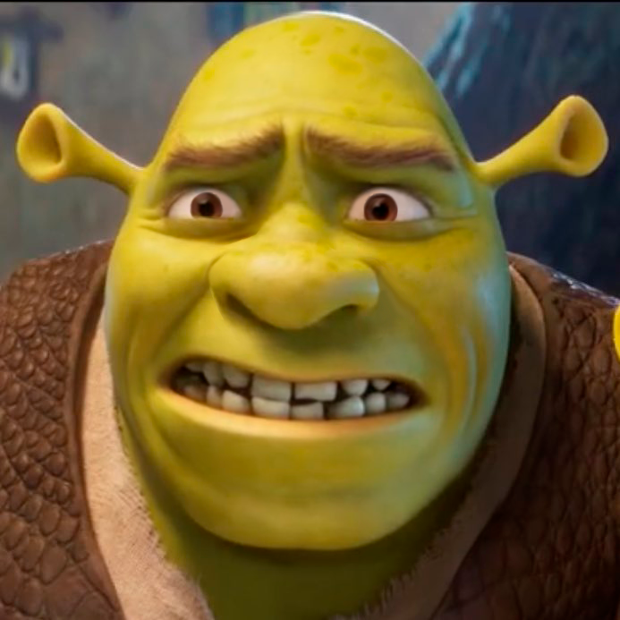 Estoy viendo imágenes de #Shrek y me parece que han fallado totalmente en lo que tenían que hacer.
No entiendo porque han rediseñado al personaje, solo tenían que hacer una cosa.

Os dejo la comparación con un edit rápido que ha hecho mi hermano <a href="/Mr_Fulcrum/">Mr. Fulcrum</a>. ¿Qué os parece? 🤔