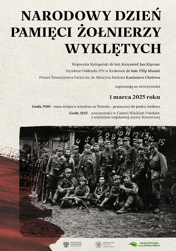 Br_Nowak's tweet photo. Kochasz Polskę - pokaż to❗️Wspólnie: starsi i młodzi, 
1 MARCA w NARODOWYM DNIU PAMIĘCI ŻOŁNIERZY WYKLĘTYCH w  przemarszu z Wawelu po Mszy Świętej o 9.00 do Parku H. Jordana, gdzie jest Aleja Zasłużonych Wielkich Polaków. Chodźcie ci, którzy kochacie Polskę i jesteście dumnymi Polakami🇵🇱