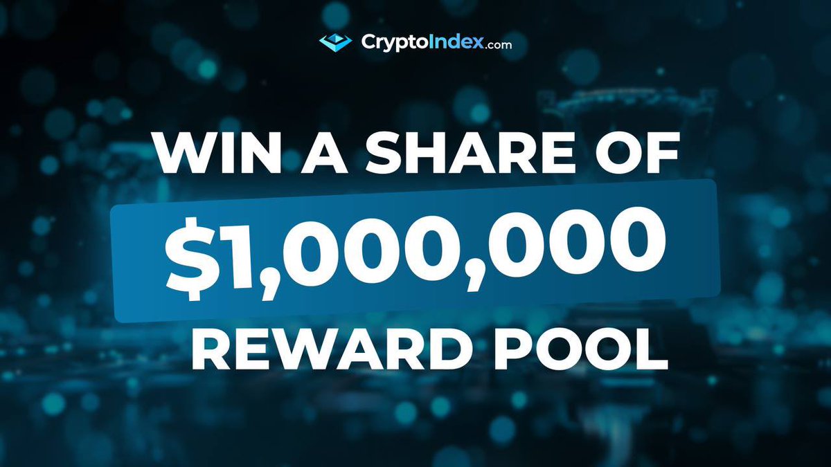 Earn Your Share of $1,000,000 with CryptoIndex.com! 

We’ve already distributed $550 rewards from previous contests, and today we have a brand-new challenge for you!

Join our challenge and claim your cut of $1,000,000 in $INDX tokens!

💰 How It Works:
1️⃣ Step 1: Sign up