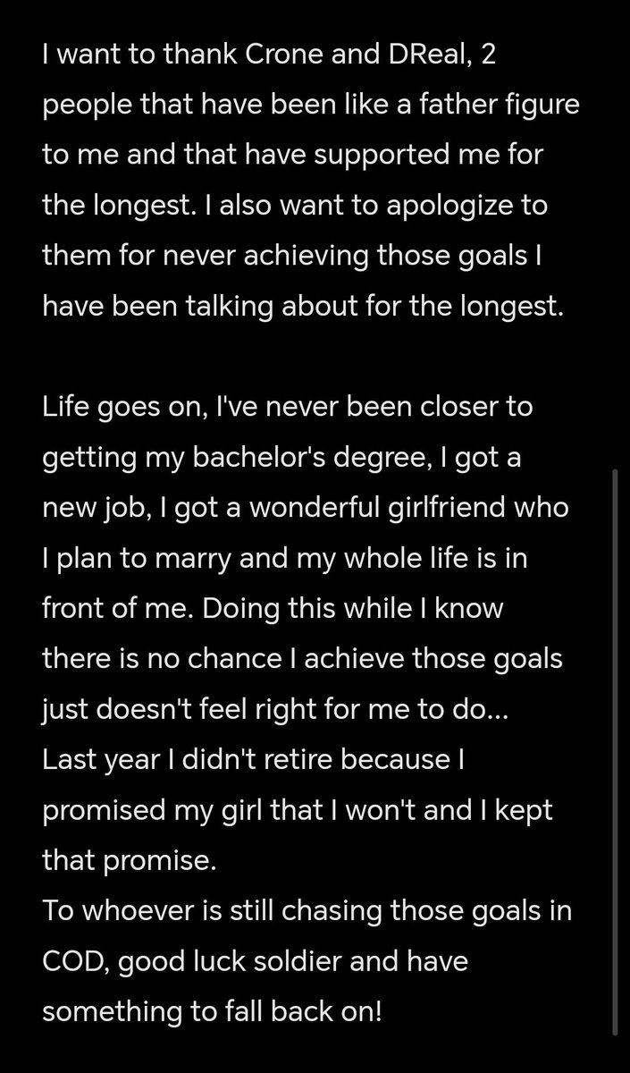_Pajson's tweet image. Retiring/taking a step back from coaching

Thank you to everyone that has ever worked with me or was just supporting me, it meant more than you can believe. ❤️