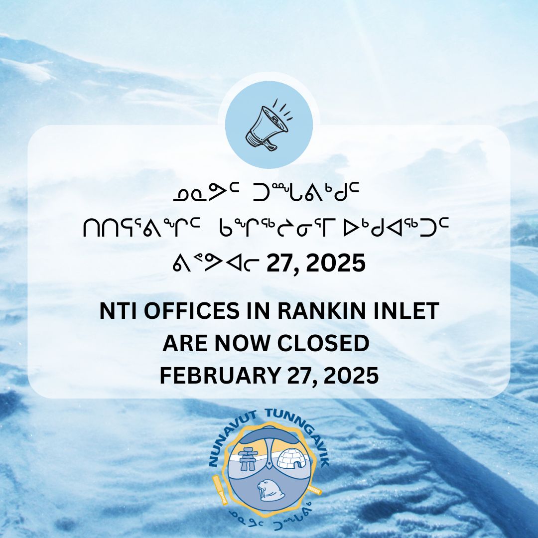 Nunavut Tunngavik Incorporated (@ntunngavik) on Twitter photo 