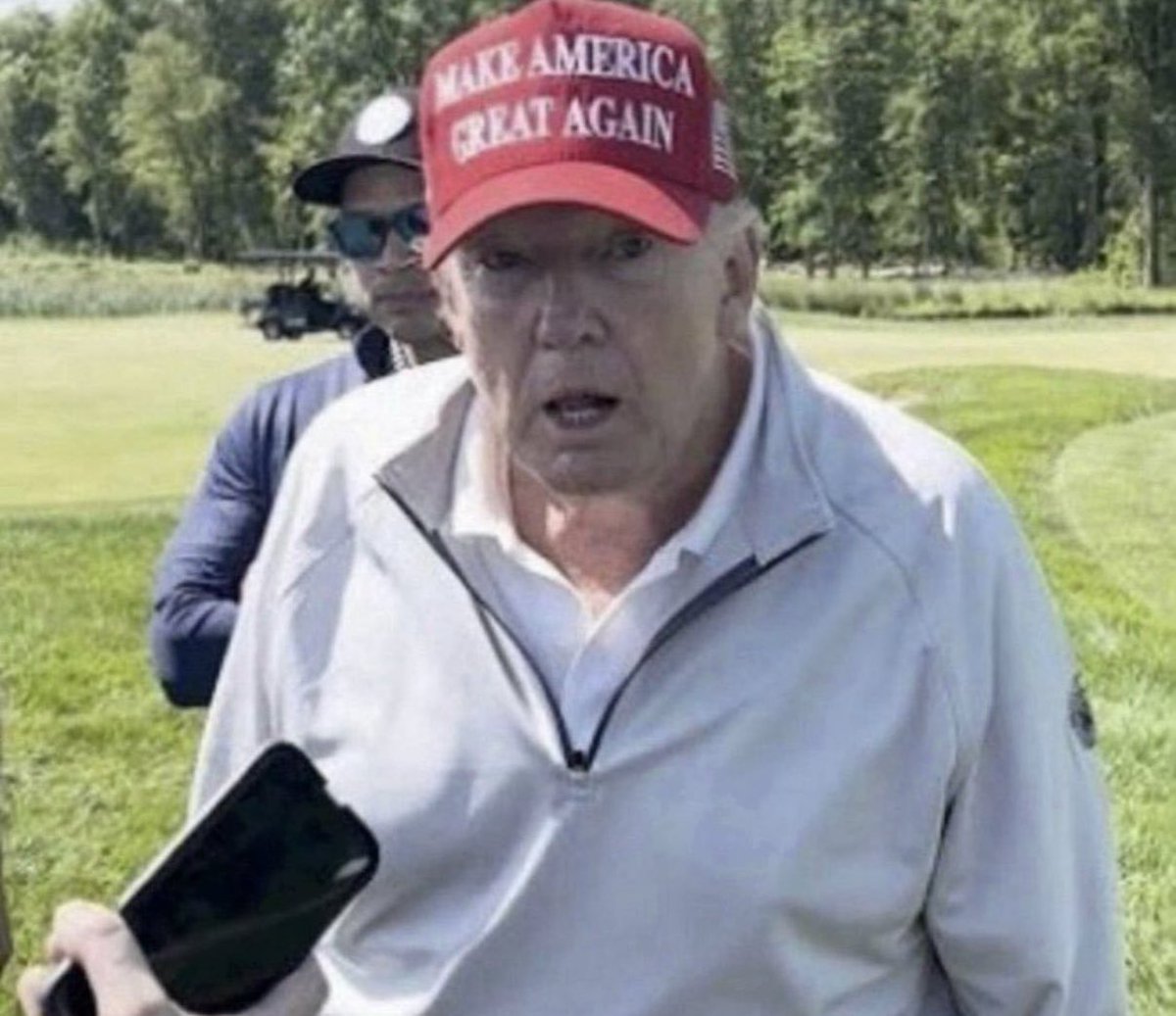 NotHoodlum's tweet photo. "This country has gotten bloated, fat, disgusting, and incompetently run," the 78-year-old McDonald's extreme enthusiast said. https://t.co/nLnKOTJqWp
