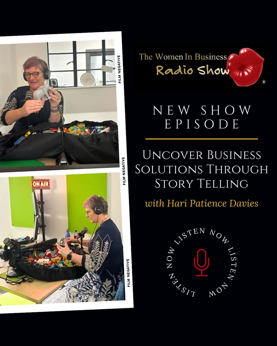 Feeling stuck in business? Struggling with recurring challenges?

Join Sian &amp; Michele as they chat with Hari Patience Davies about using LEGO to spark creativity, gain fresh insights, and break through business roadblocks.

🎧 Listen here, tinyurl.com/2wf5nwmk
