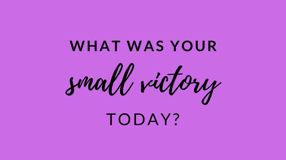If you live with chronic pain, you're no stranger to its impacts on daily life. We'd like to take a moment to celebrate your small victory of the day. Whether you crossed something off your to-do list or took some time for self-care, we'd love to hear what you got up to!