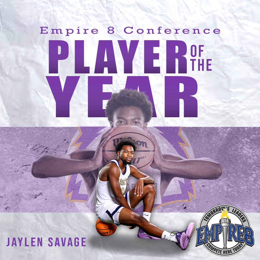 Jaylen Savage earns Empire 8 Men’s Basketball Player of the Year Honors!

First in the conference in PPG at 21.1
7.3 RPG (7th)
87.5 free throw percentage (4th)
2.4 APG (22nd) 
1.4 steals per game (12th)
35.4 minutes per game (2nd)