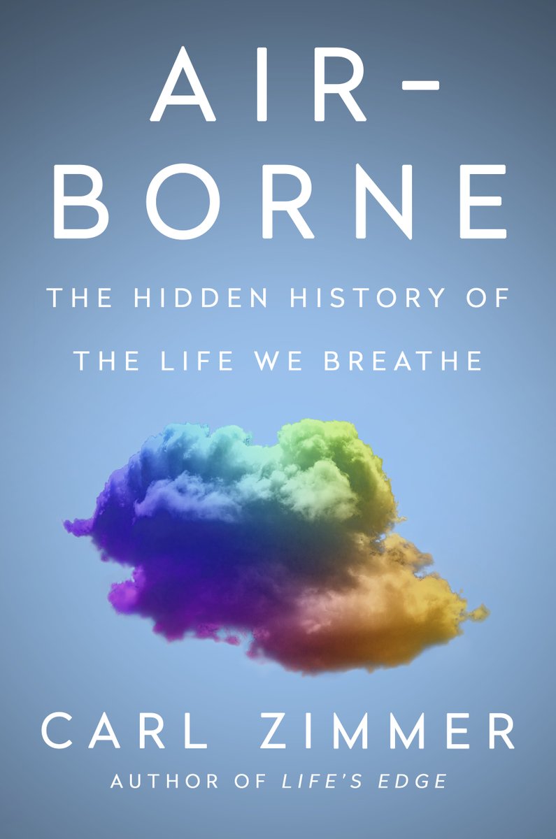 “The Covid-19 pandemic made the ocean of gases surrounding us visible.” Carl Zimmer writes in Air-Borne: The Hidden History of the Life We Breathe. It took months to recognize Covid-19’s airborne transmission. nasw.org/member_article… Carl Zimmer <a href="/ScienceWriters/">National Association of Science Writers (NASW)</a> #SciWriBooks
