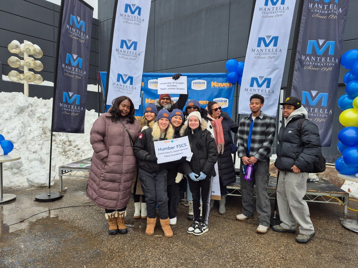 GuelphHumberUni's tweet image. A group of Guelph-Humber Justice Studies students bundled up to brave the winter chill for a charity walk during the Coldest Night of the Year event earlier this month and raised money for @HavenontheQ.

Learn more: guelphhumber.ca/news-events/ne…

#GuelphHumber #UofGH