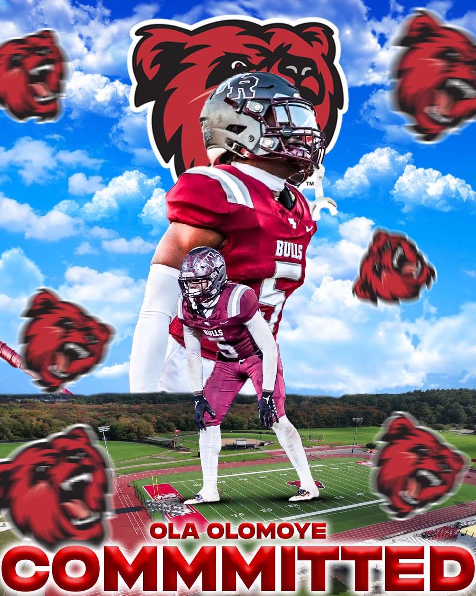OlaOmoloye's tweet image. After deep thought and consideration, I will be furthering my athletic and academic career at Bridgewater State University .
Go Bears🐻!!
@CoachGroneqb @hdcoach_mark @JosephVerria @WGRanchFootball