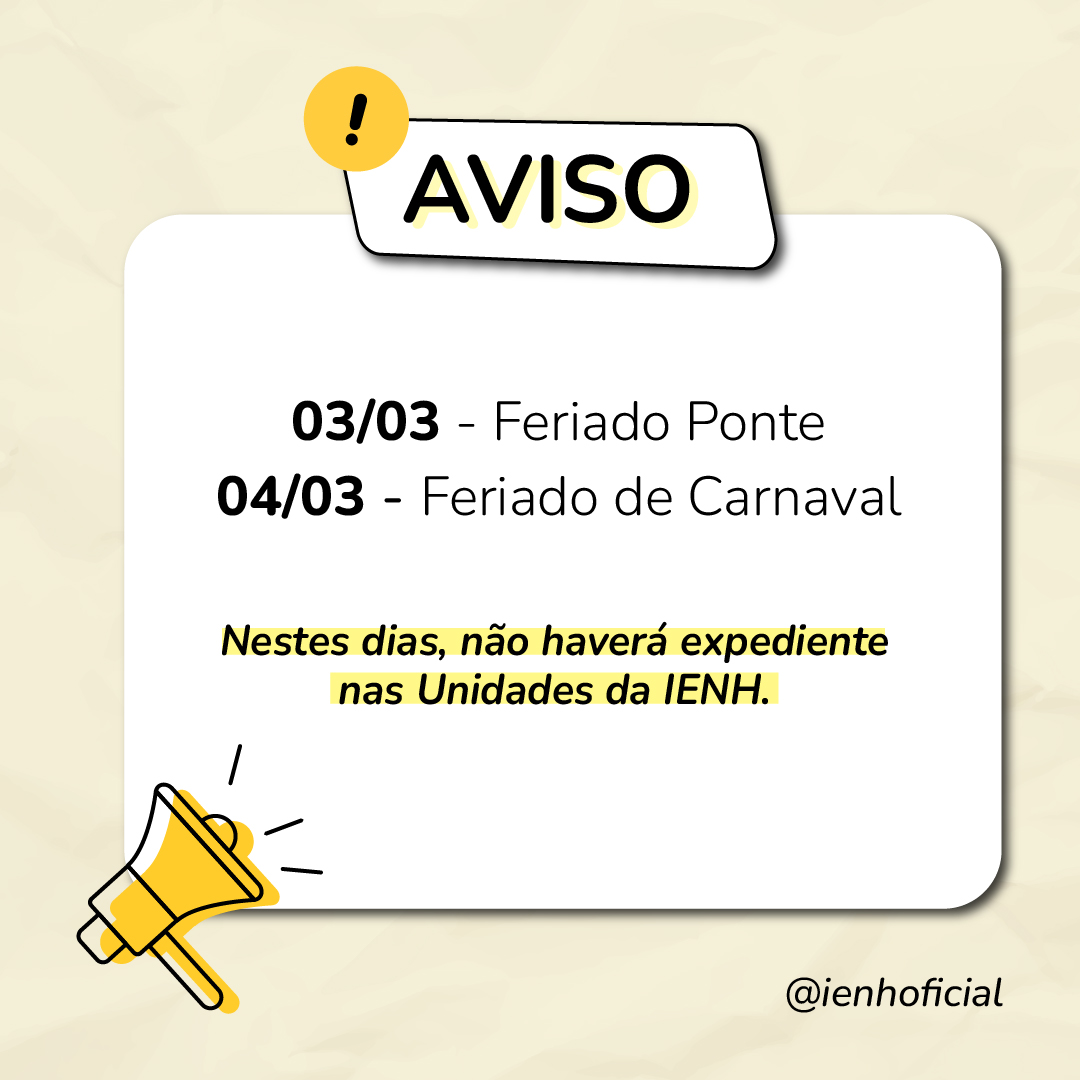 IENHoficial's tweet photo. Atenção 🚨 https://t.co/VzuRhlJPXo