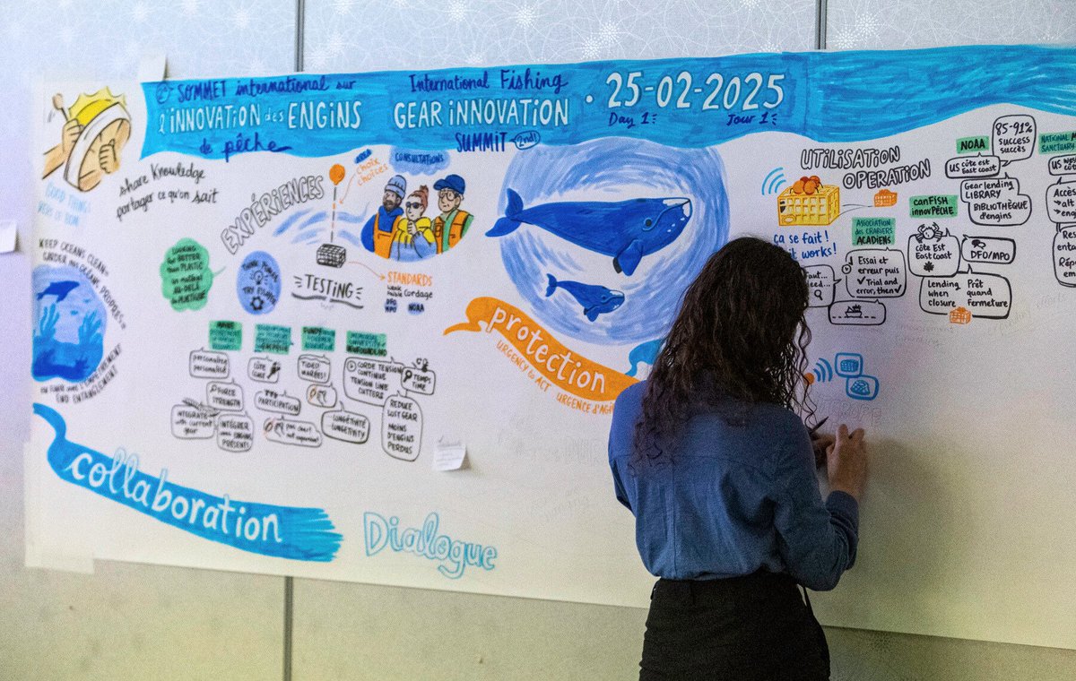 FishOceansCAN's tweet image. 1/3 Thank you to the over 200 harvesters, experts, Indigenous partners, regulators, academia, and other partners from over 9 countries who attended the 2nd International Fishing Gear Innovation Summit in Moncton, #NB