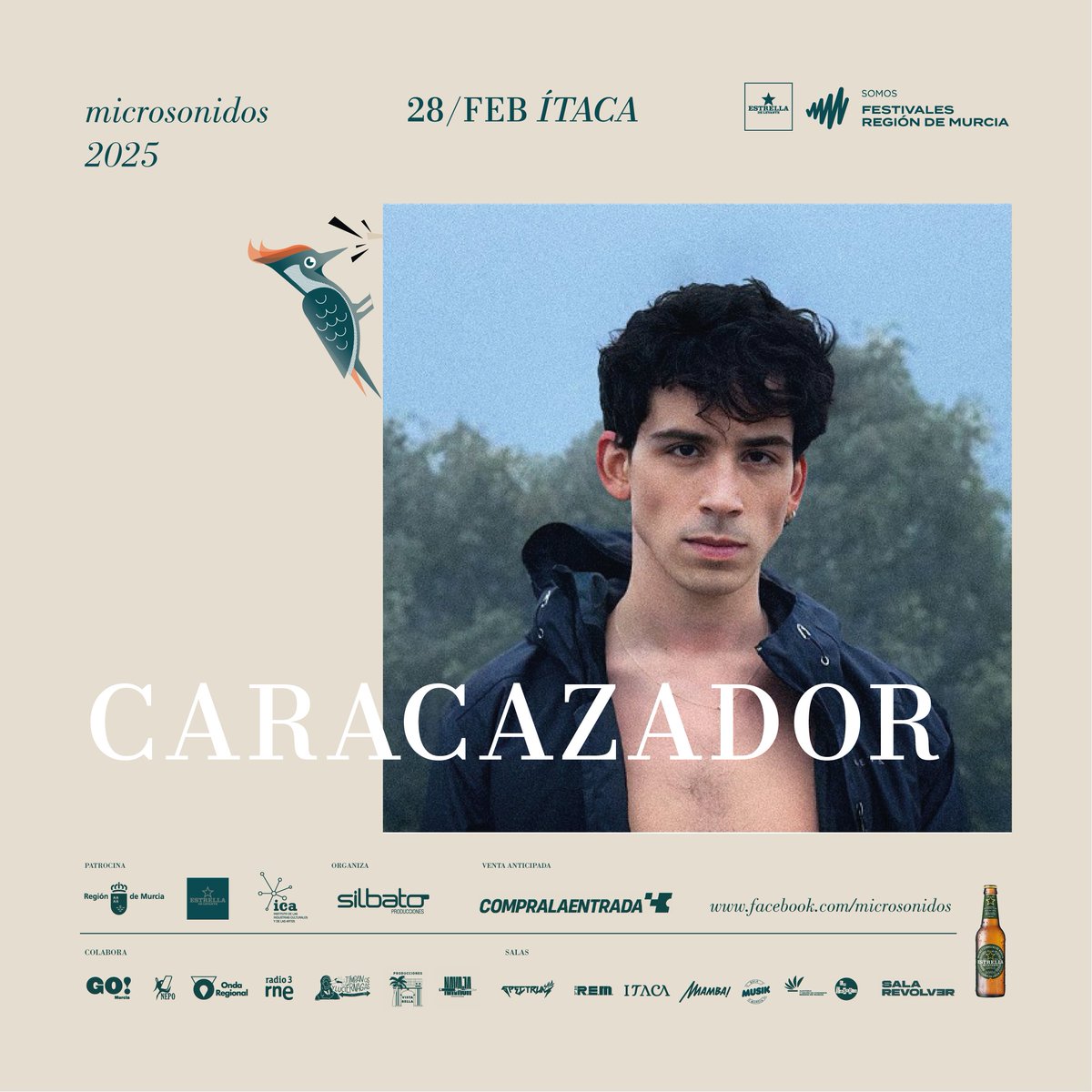 Uno de los mejores discos del año según la Rockdeluxe. Sensibilidad pura. No te pierdas a Carazador en el Itaca este viernes.

Últimas entradas: silbato.compralaentrada.com/eventos/13757/…